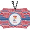Cheerleader Rear View Mirror Ornament (Personalized)