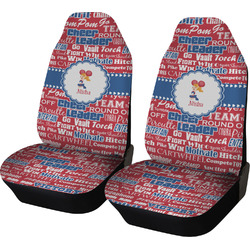 Cheerleader Car Seat Covers (Set of Two) (Personalized)
