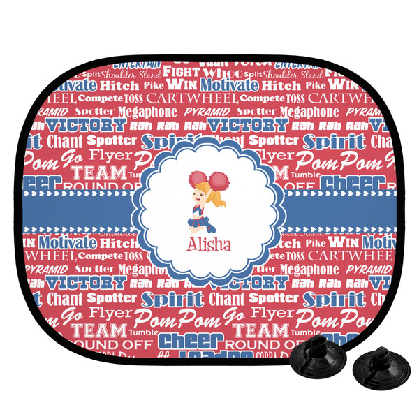 Custom Cheerleader Car Side Window Sun Shade (Personalized)