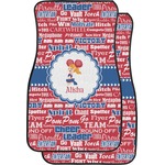 Cheerleader Car Floor Mats (Front Seat) (Personalized)
