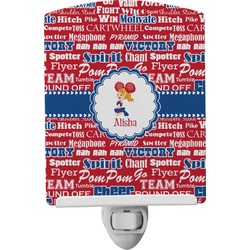 Cheerleader Ceramic Night Light (Personalized)