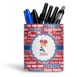 Cheerleader Ceramic Pen Holder