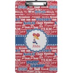 Cheerleader Clipboard (Legal Size) (Personalized)