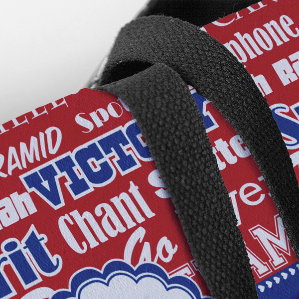 Cheerleader Closeup of Tote w/Black Handles