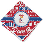 Cheerleader Cloth Cocktail Napkin - Single w/ Name or Text
