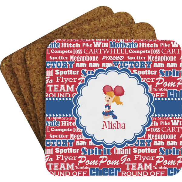 Cheerleader Coaster Set (Personalized)