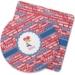 Cheerleader Rubber Backed Coaster (Personalized)