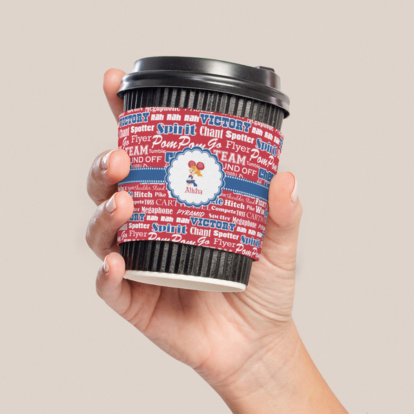 Cheerleader Coffee Cup Sleeve - LIFESTYLE