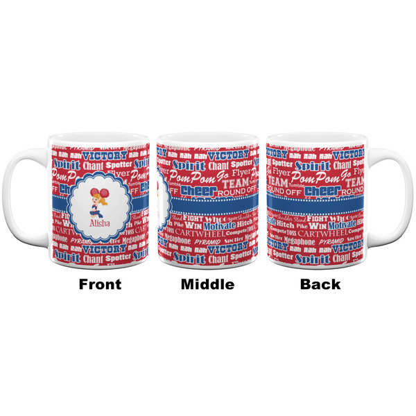 Cheerleader Coffee Mug - 11 oz - White APPROVAL