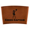 Cheerleader Leatherette Cup Sleeve (Personalized)
