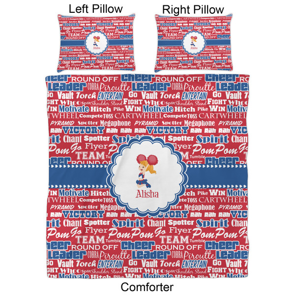 Cheerleader Comforter Set - Queen - Approval