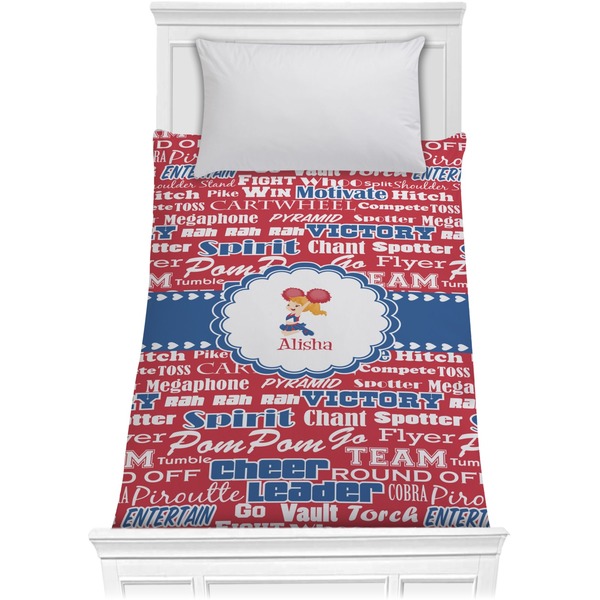 Custom Cheerleader Comforter - Twin XL (Personalized)