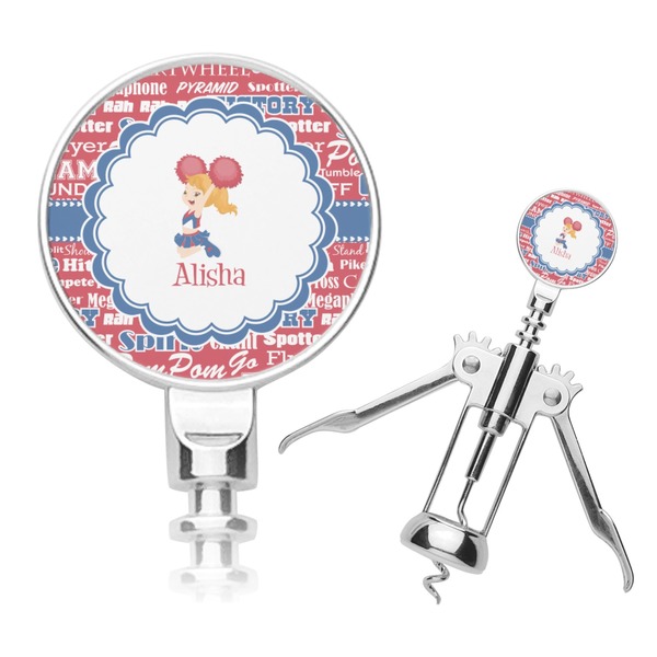 Custom Cheerleader Corkscrew (Personalized)