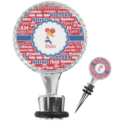 Cheerleader Wine Bottle Stopper (Personalized)