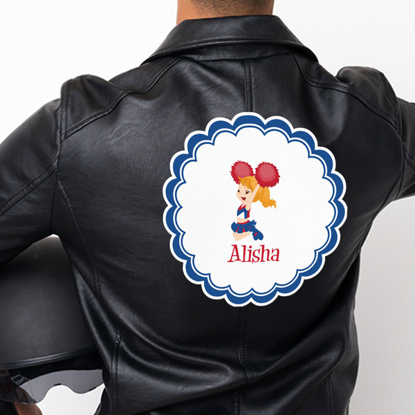 Cheerleader Custom Shape Iron On Patches - XXXL - APPROVAL