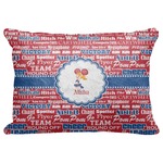 Cheerleader Decorative Baby Pillowcase - 16"x12" (Personalized)
