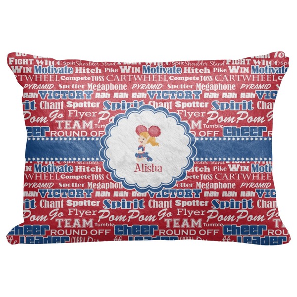 Custom Cheerleader Decorative Baby Pillowcase - 16"x12" (Personalized)