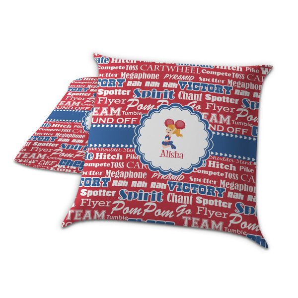 Cheerleader Decorative Pillow Case - TWO