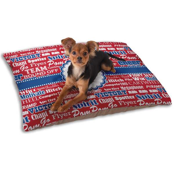 Cheerleader Dog Bed - Small LIFESTYLE