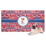 Cheerleader Dog Towel (Personalized)