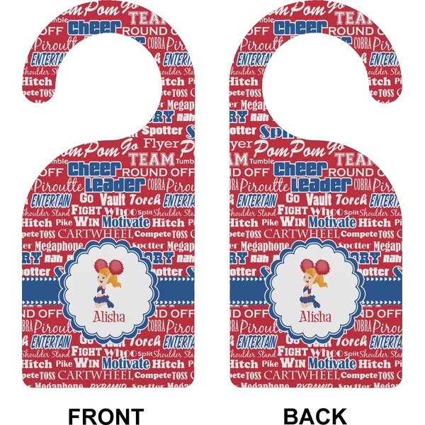 Cheerleader Door Hanger (Approval)