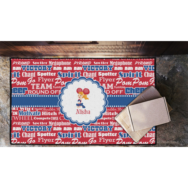 Cheerleader Door Mat - LIFESTYLE (Lrg)