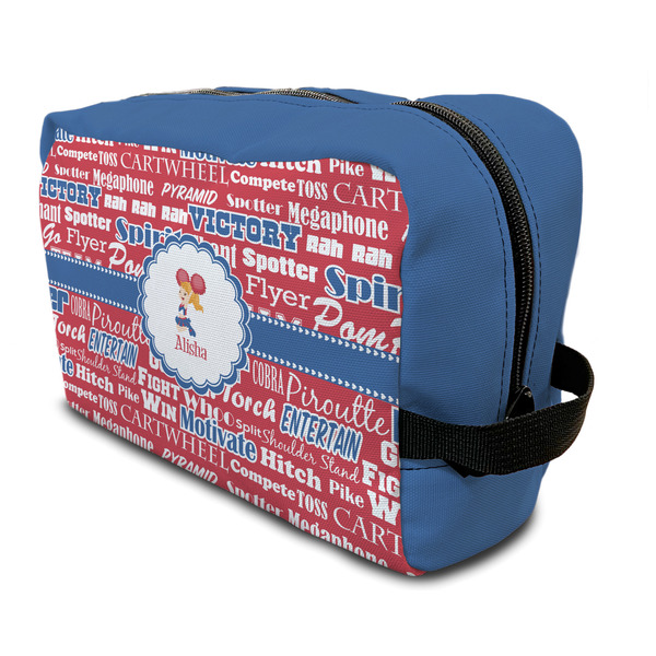 Custom Cheerleader Toiletry Bag / Dopp Kit (Personalized)