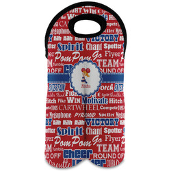 Cheerleader Wine Tote Bag (2 Bottles) (Personalized)