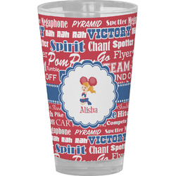 Cheerleader Pint Glass - Full Color (Personalized)