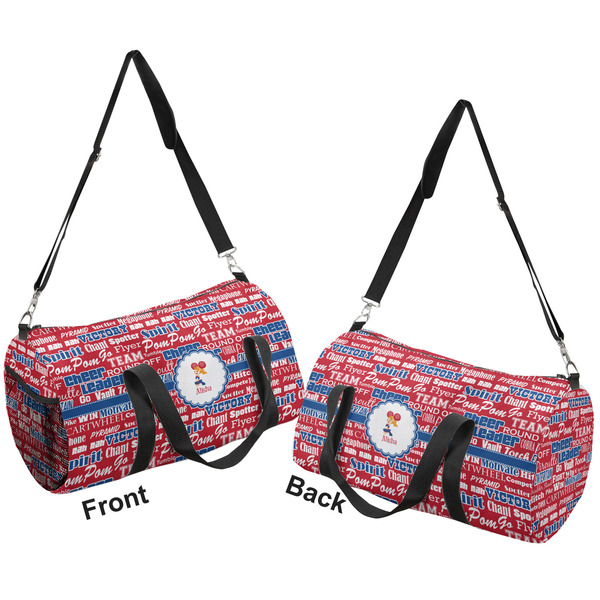 Cheerleader Duffle bag large front and back sides