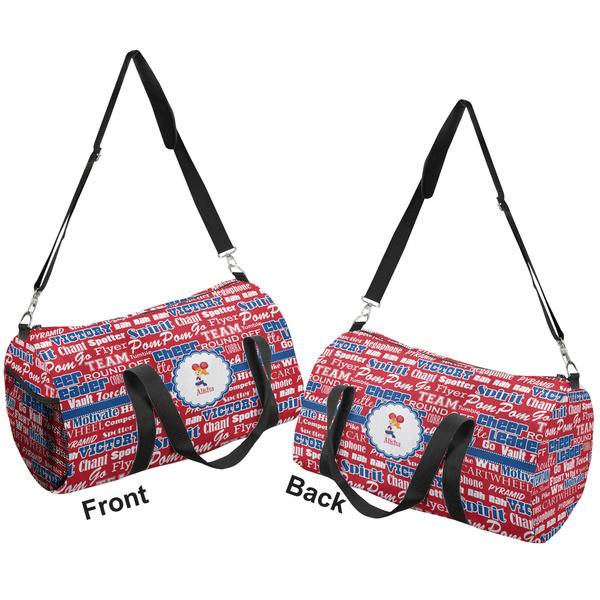 Cheerleader Duffle bag small front and back sides