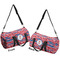 Cheerleader Duffle bag small front and back sides