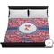 Cheerleader Duvet Cover - King (Personalized)