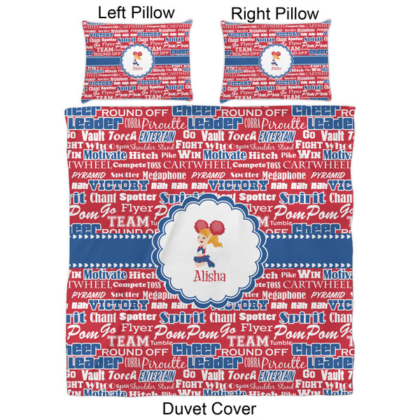 Cheerleader Duvet Cover Set - Queen - Approval