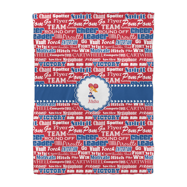 Cheerleader Duvet Cover - Twin XL - Front