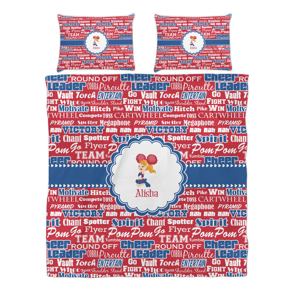 Cheerleader Duvet cover Set - Queen - Alt Approval