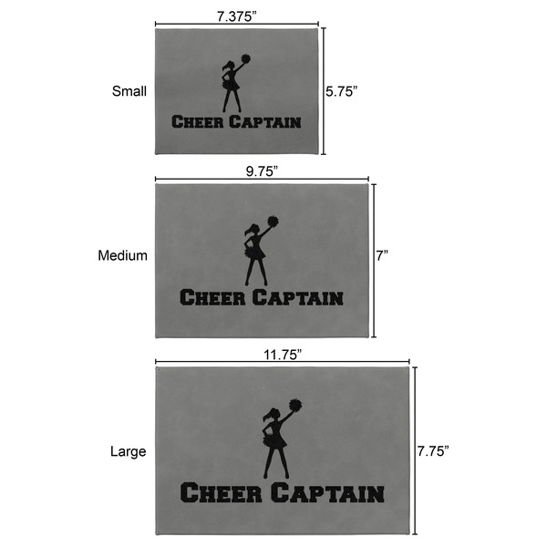 Cheerleader Engraved Gift Boxes - All 3 Sizes