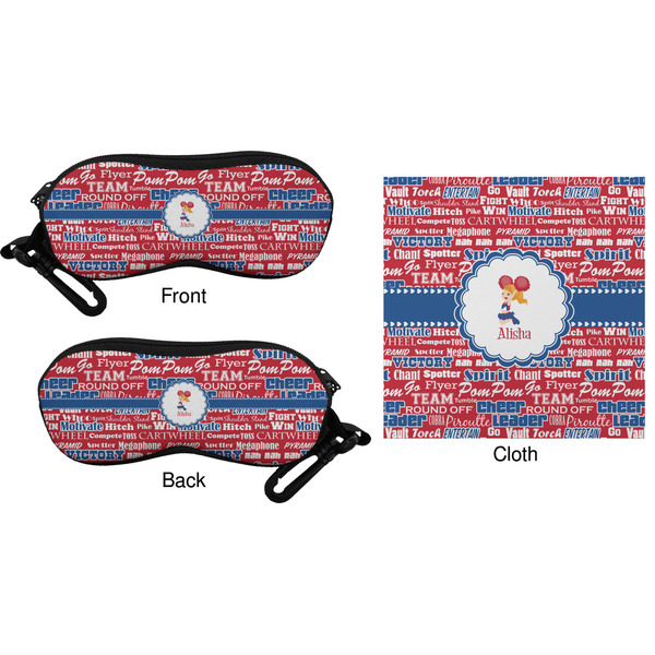 Cheerleader Eyeglass Case & Cloth (Approval)