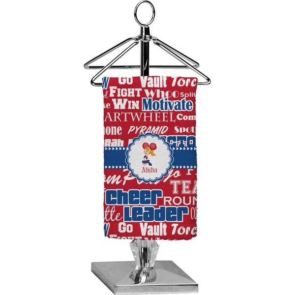 Custom Cheerleader Finger Tip Towel - Full Print (Personalized)