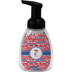 Cheerleader Foam Soap Bottle - Black (Personalized)
