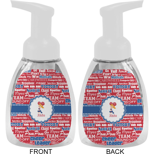 Cheerleader Foam Soap Bottle Approval - White