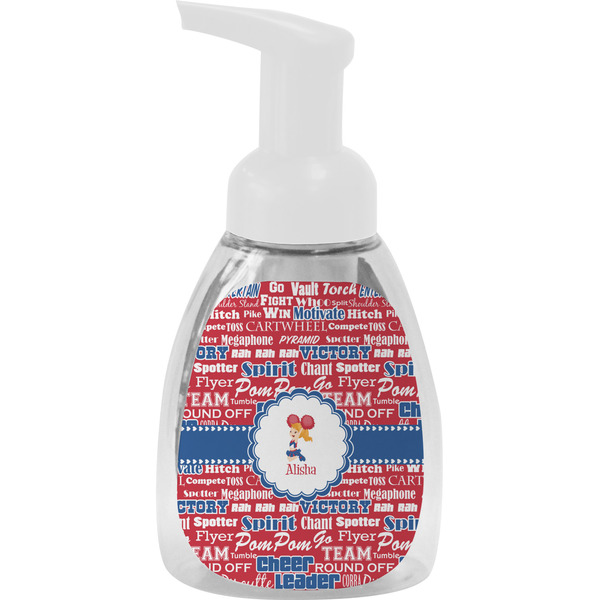 Custom Cheerleader Foam Soap Bottle (Personalized)