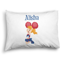 Cheerleader Pillow Case - Standard - Graphic (Personalized)