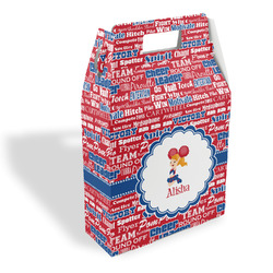 Cheerleader Gable Favor Box (Personalized)