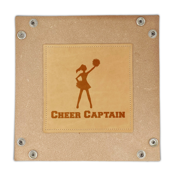 Cheerleader Genuine Leather Valet Trays - FRONT