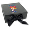 Cheerleader Gift Boxes with Magnetic Lid - Black - Front (angle)