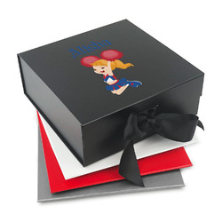 Cheerleader Gift Box with Magnetic Lid (Personalized)