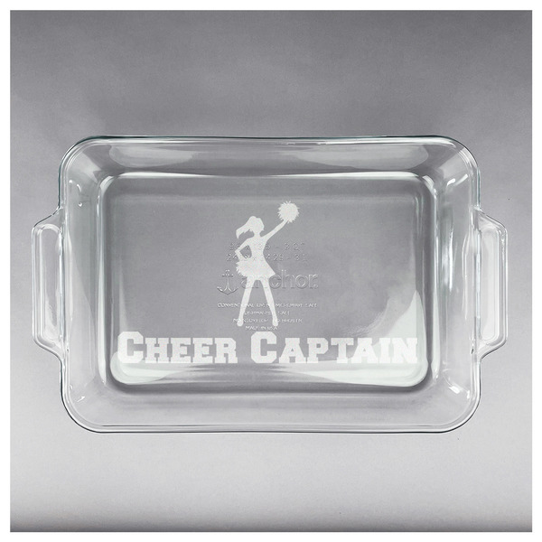 Cheerleader Glass Baking Dish - APPROVAL (13x9)