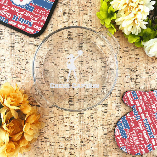 Cheerleader Glass Pie Dish - LIFESTYLE