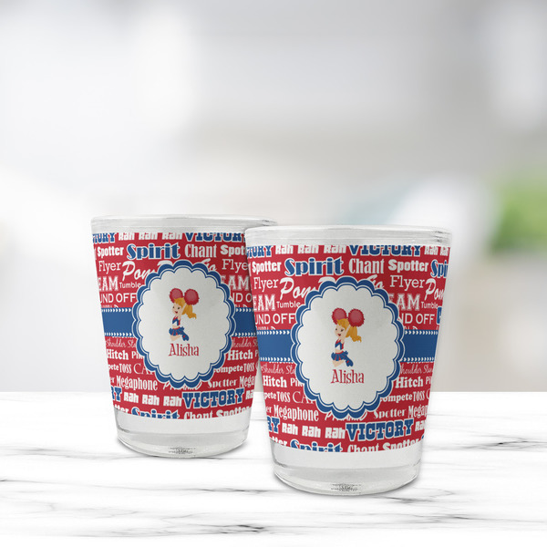Cheerleader Glass Shot Glass - Standard - LIFESTYLE
